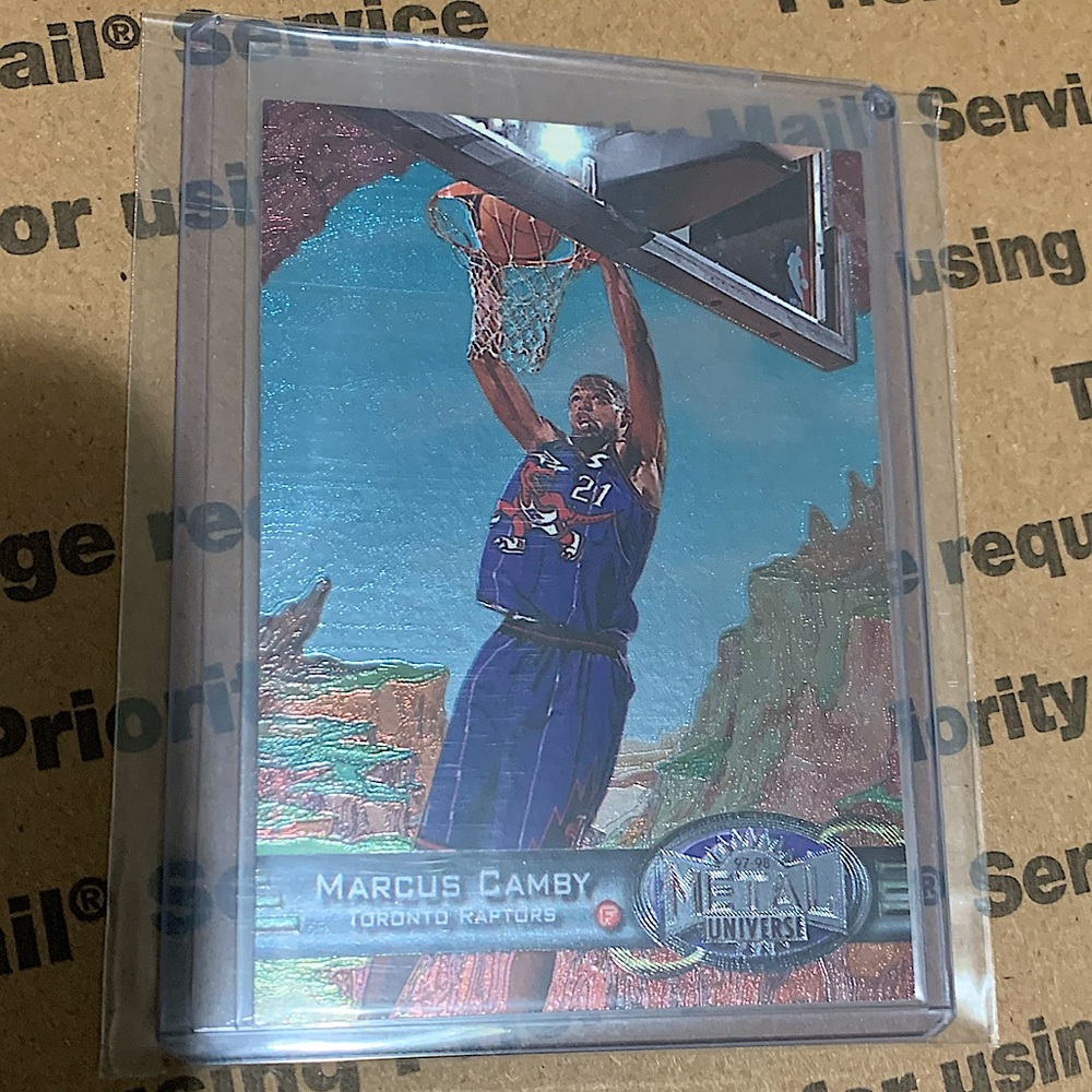 Marcus Camby ‘97 SkyBox Metal Universe Card No. 84